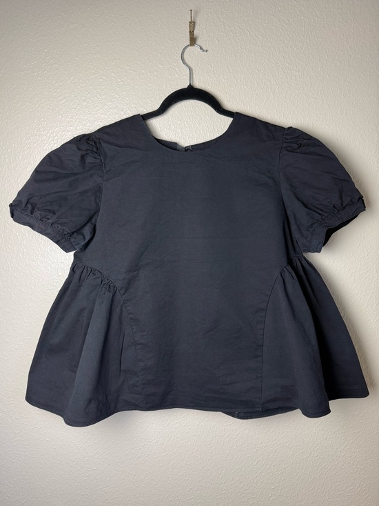 Pomander Place Tops - Pomander Place Julianna bow back puff sleeve top